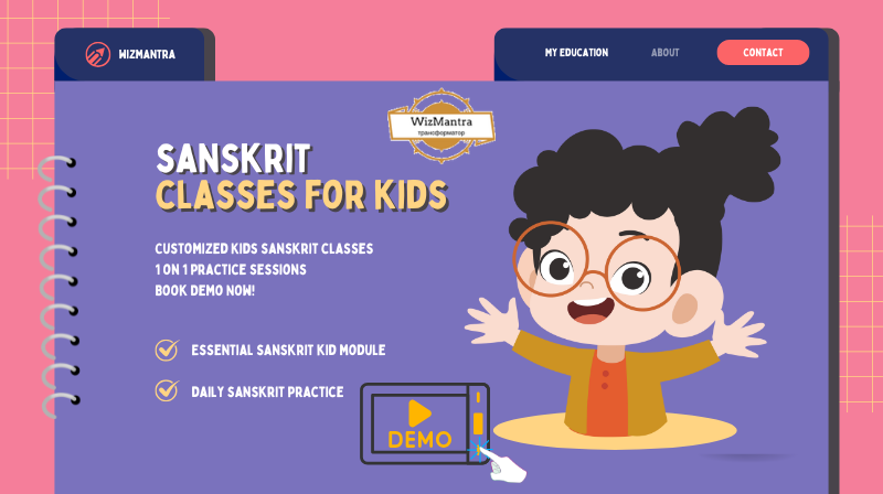 kids sanskrit classes